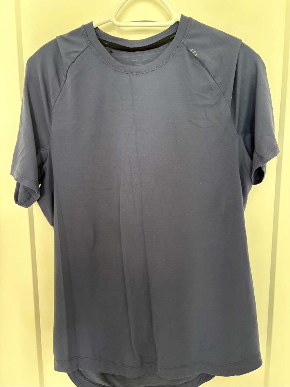 Lululemon Drysense Short Sleeve Shirt Medium Blue